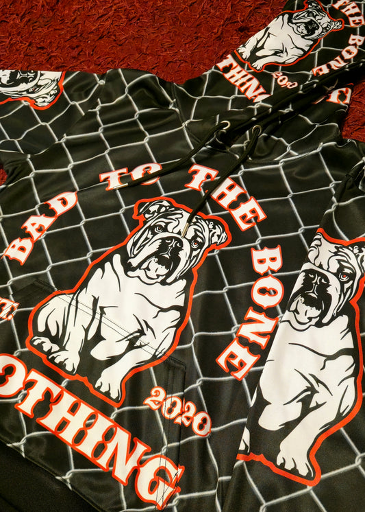 O.G 'BTTB Clothing' Sublimation Pull-Over Hood