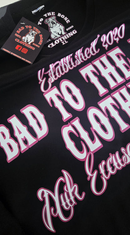 O.G 'BTTB Clothing N.E.J.R' DTF Printed Crew-Neck Sweatshirt