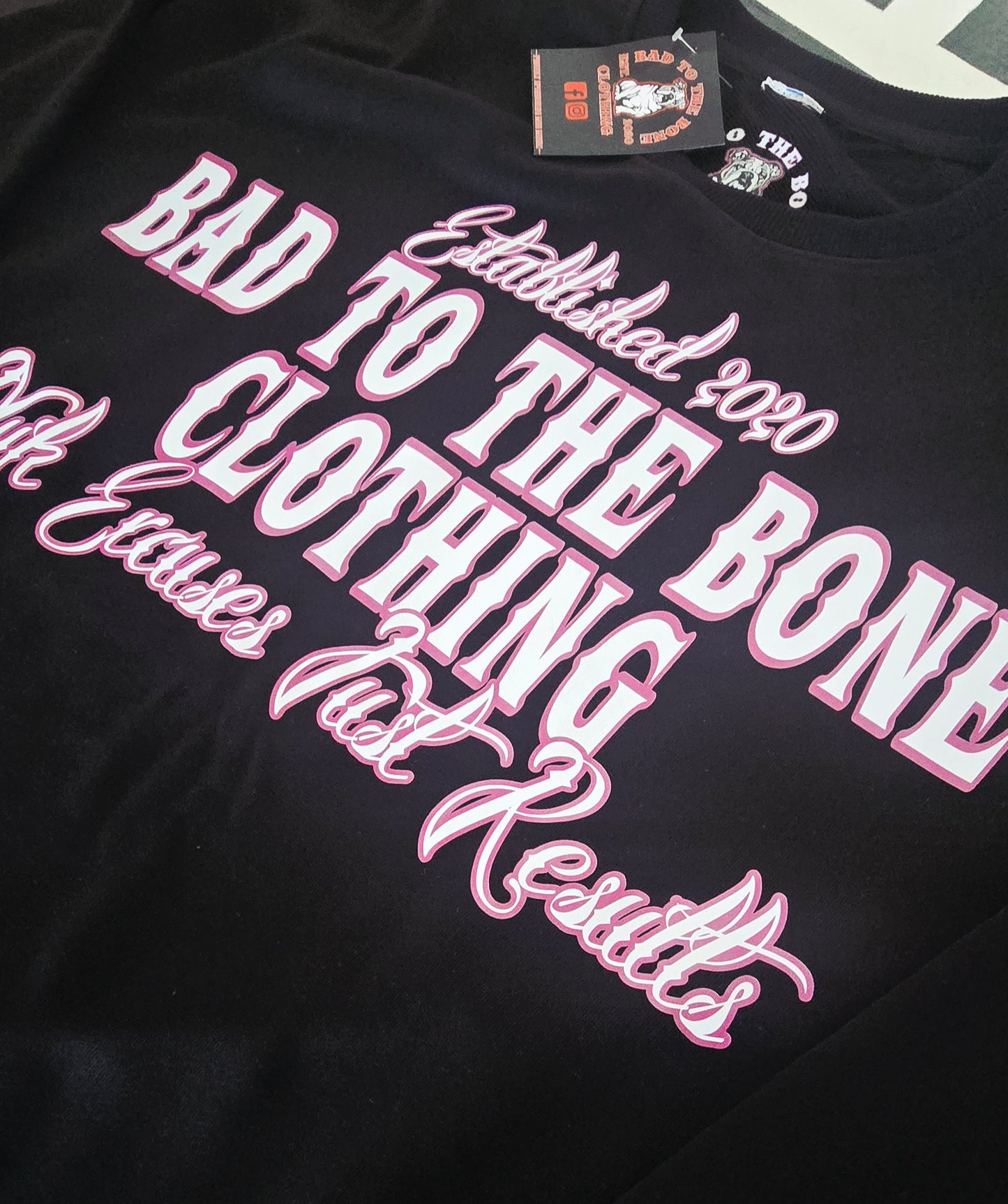 O.G 'BTTB Clothing N.E.J.R' DTF Printed Crew-Neck Sweatshirt