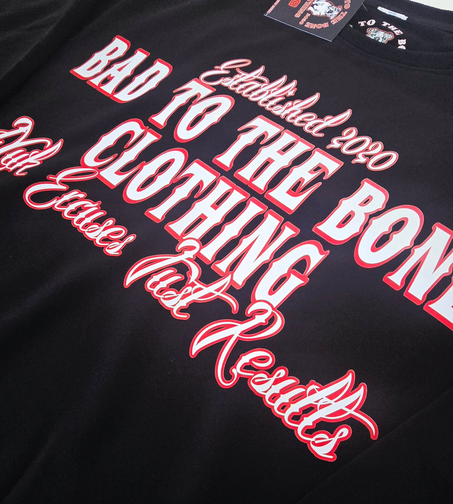 O.G 'BTTB Clothing N.E.J.R' DTF Printed Crew-Neck Sweatshirt