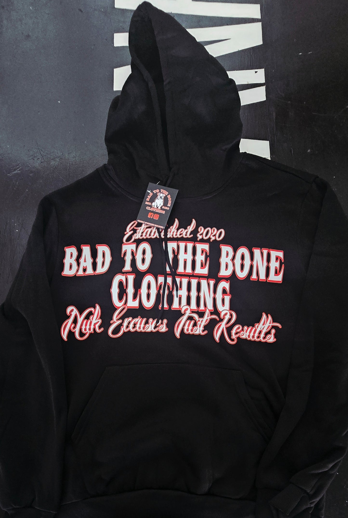 O.G 'BTTB Clothing N.E.J.R' DTF Printed Pull-Over Hood