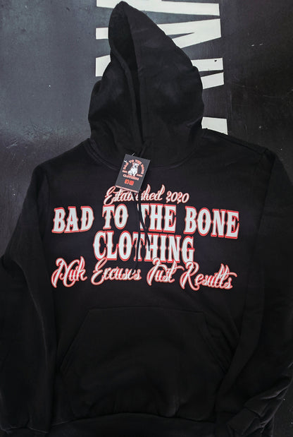 O.G 'BTTB Clothing N.E.J.R' DTF Printed Pull-Over Hood