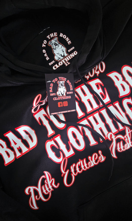 O.G 'BTTB Clothing N.E.J.R' DTF Printed Pull-Over Hood