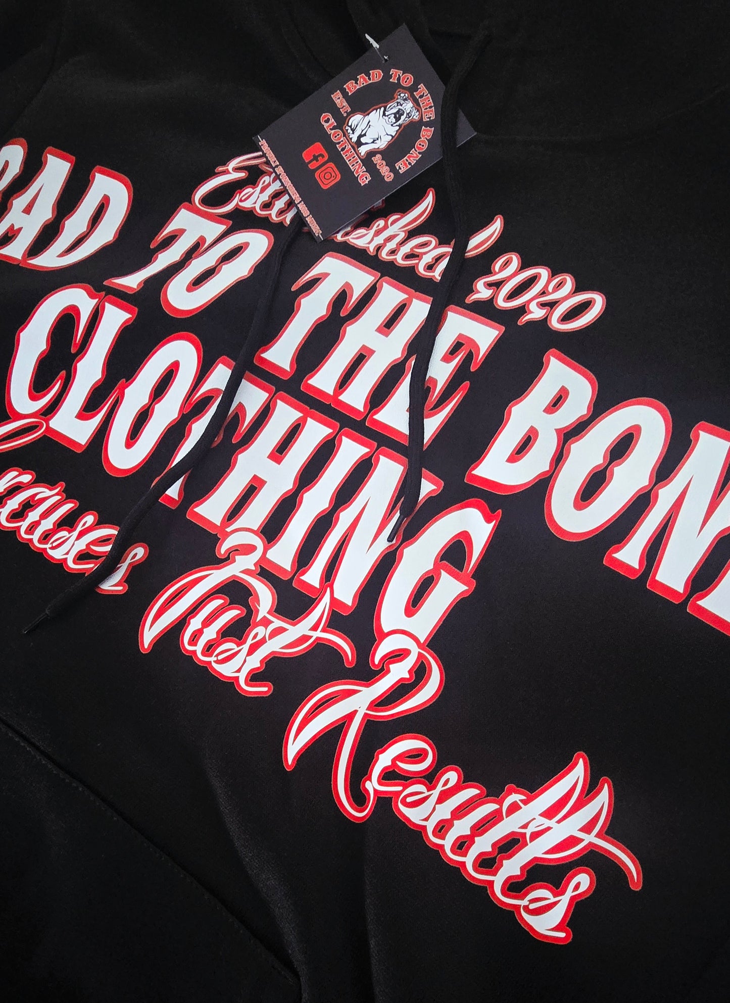 O.G 'BTTB Clothing N.E.J.R' DTF Printed Pull-Over Hood