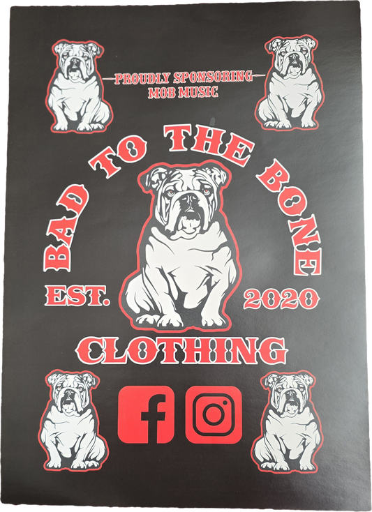 O.G 'BTTB Clothing P.S.M.M' Poster.