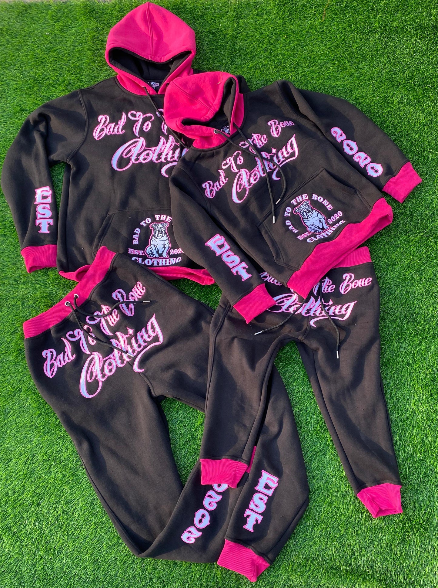 O.G 'BTTB Clothing N.E.J.R' Embroidered Pull-Over Hooded Tracksuit