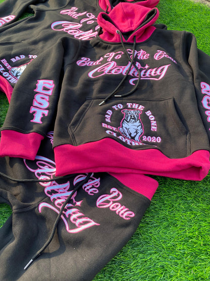 O.G 'BTTB Clothing N.E.J.R' Embroidered Pull-Over Hooded Tracksuit