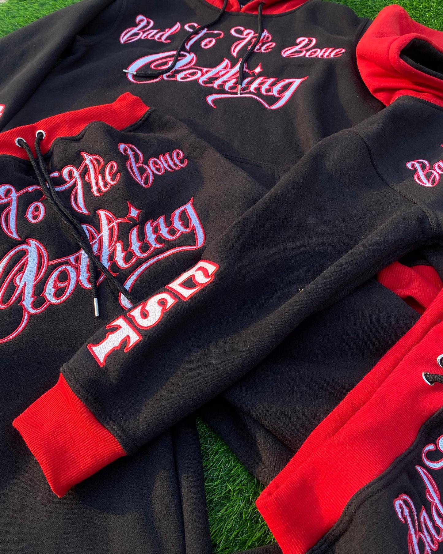 O.G 'BTTB Clothing N.E.J.R' Embroidered Pull-Over Hooded Tracksuit