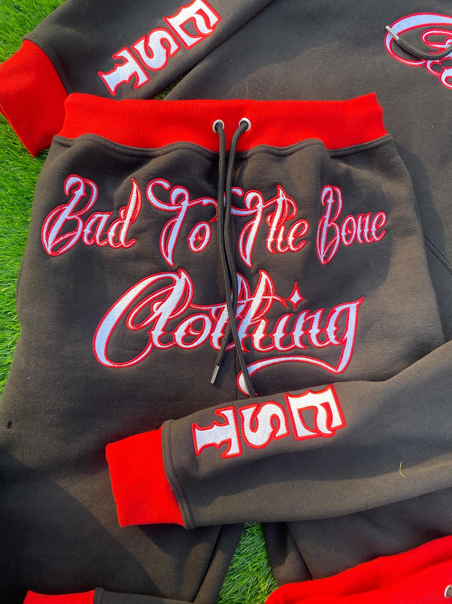 O.G 'BTTB Clothing N.E.J.R' Embroidered Pull-Over Hooded Tracksuit