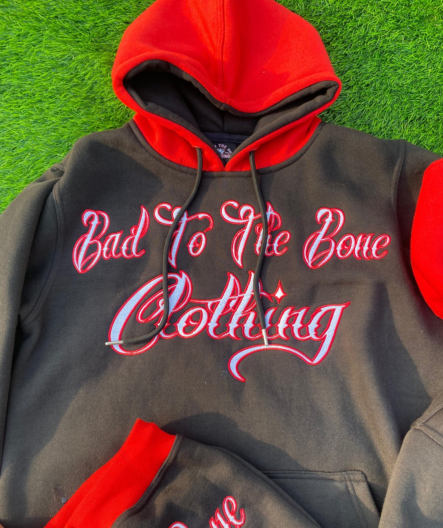 O.G 'BTTB Clothing N.E.J.R' Embroidered Pull-Over Hooded Tracksuit