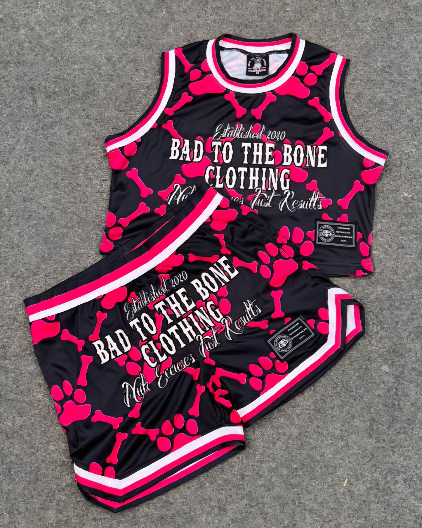 O.G 'BTTB N.E.J.R' Embroidered Basketball Sets
