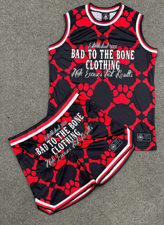 O.G 'BTTB N.E.J.R' Embroidered Basketball Sets